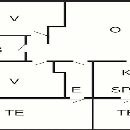 Prázdninový dům 4 Person In *